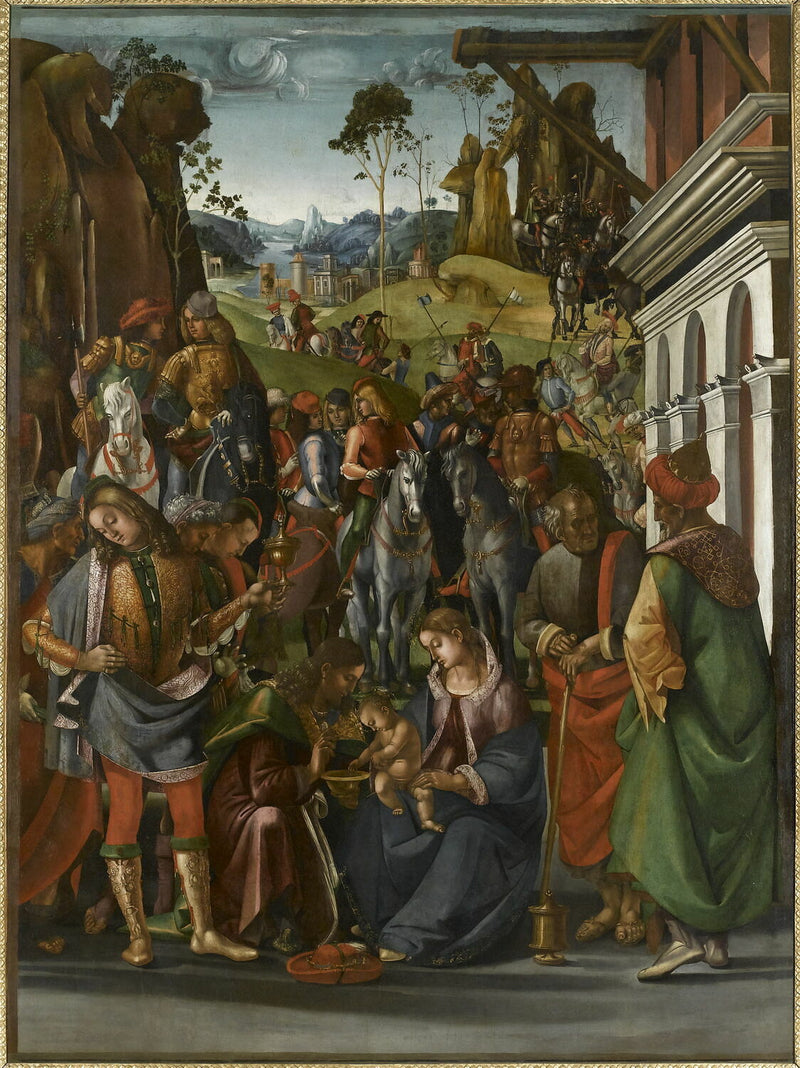 The Adoration of the Magi - Luca Signorelli