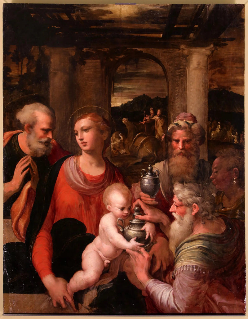 The Adoration of the Magi - Parmigianino