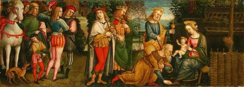 The Adoration of the Magi - Pietro Perugino