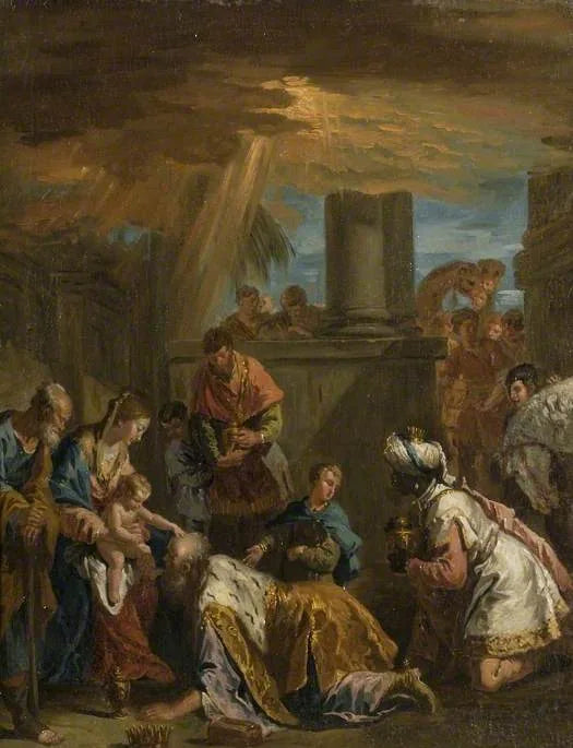The Adoration of the Magi - Sebastiano Ricci