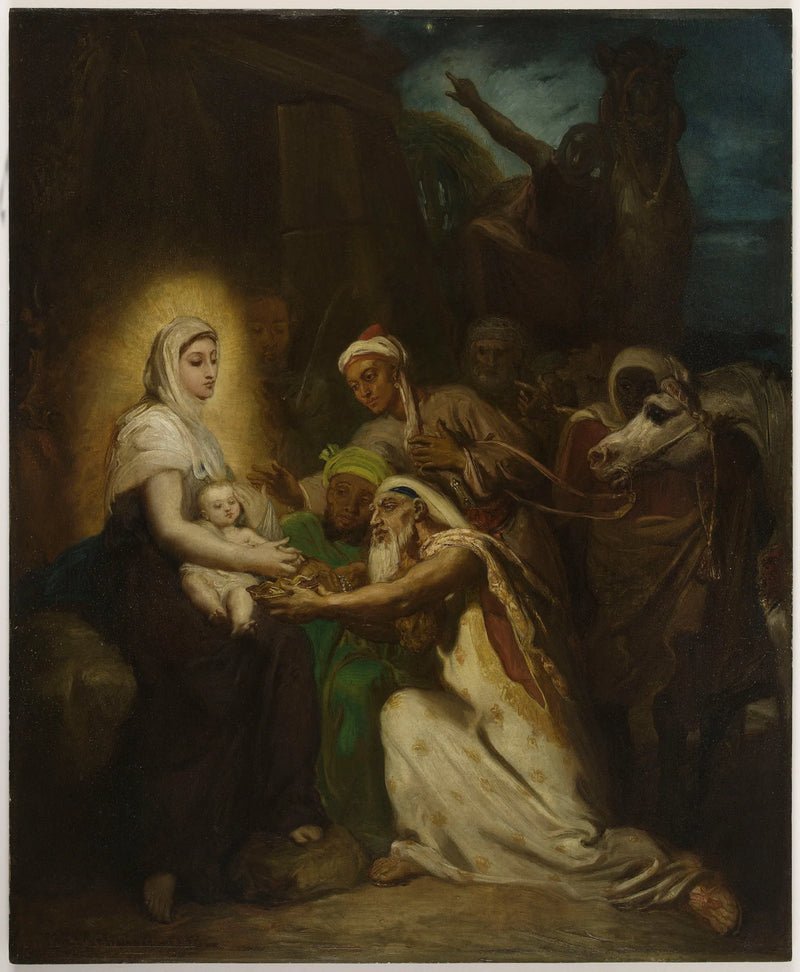 The Adoration of the Magi - Théodore Chassériau