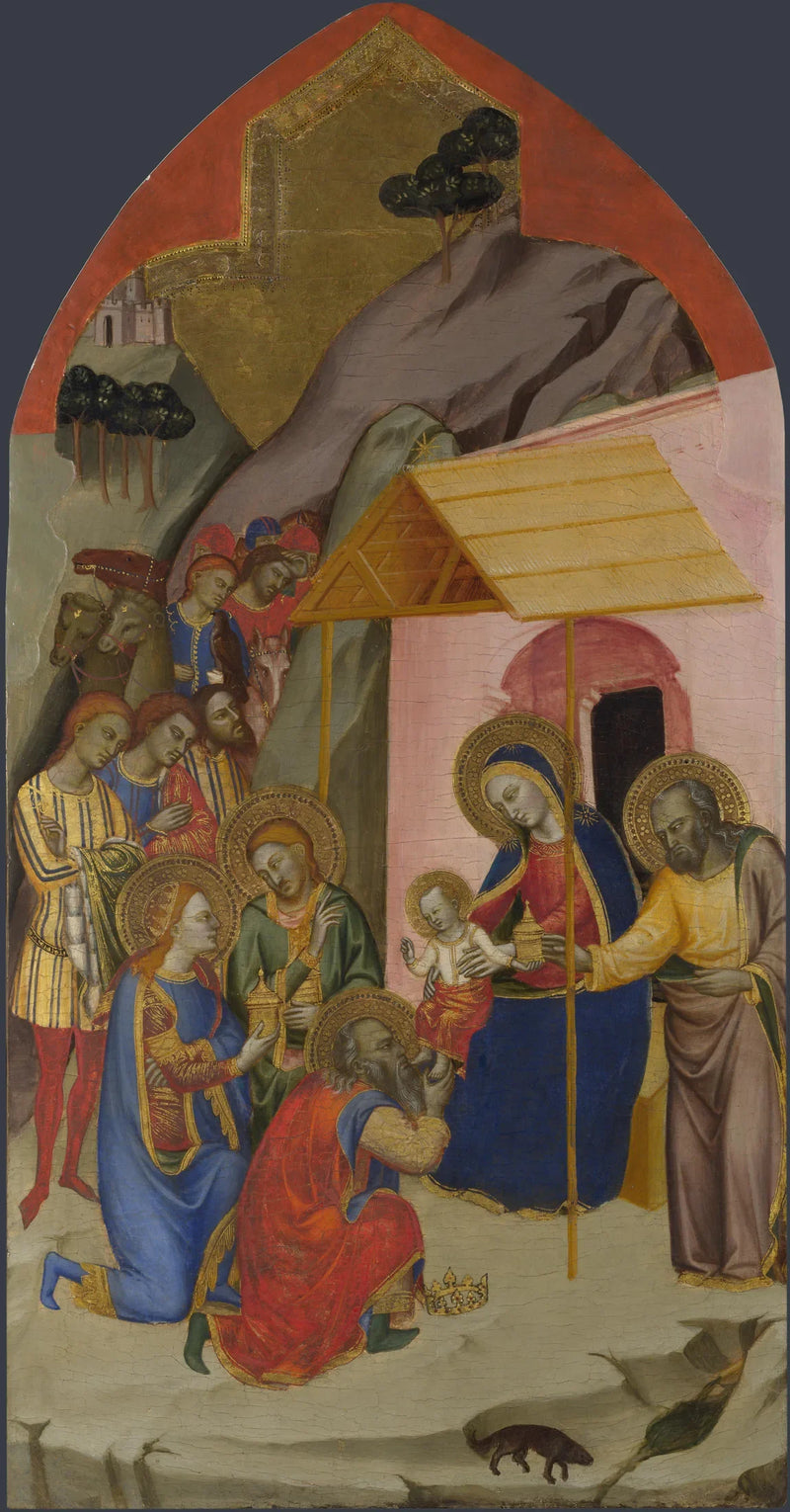 The Adoration of the Kings - Jacopo di Cione