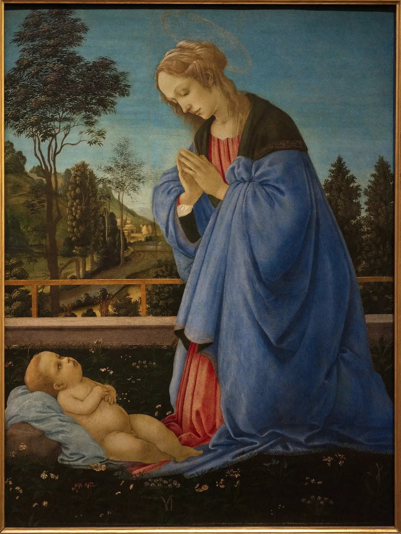 The Adoration of Christ - Filippino Lippi