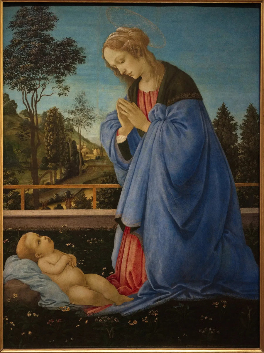 The Adoration of Christ - Filippino Lippi