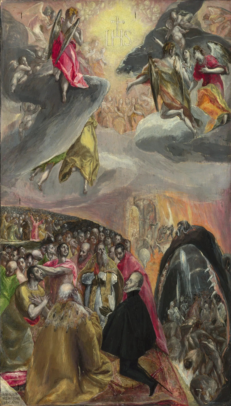 The Adoration of the Name of Jesus - El Greco