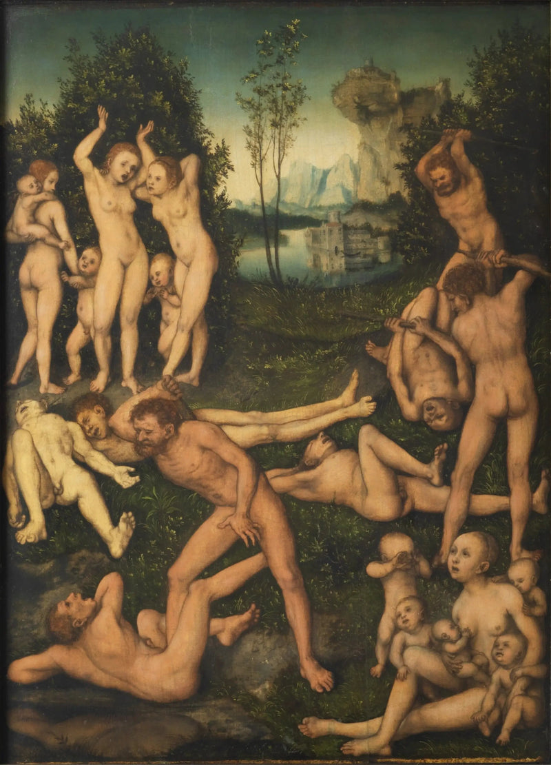 The Silver Age, formerly called The Effects of Jealousy - Lucas Cranach the Elder