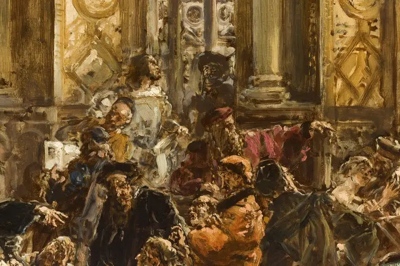 The Golden Age of Literature in the 16th Century, from the series « History of Civilization in Poland » - Jan Matejko