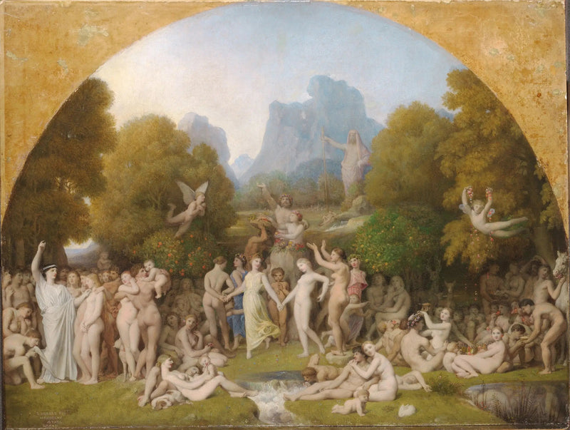 The Golden Age - Jean-Auguste-Dominique Ingres