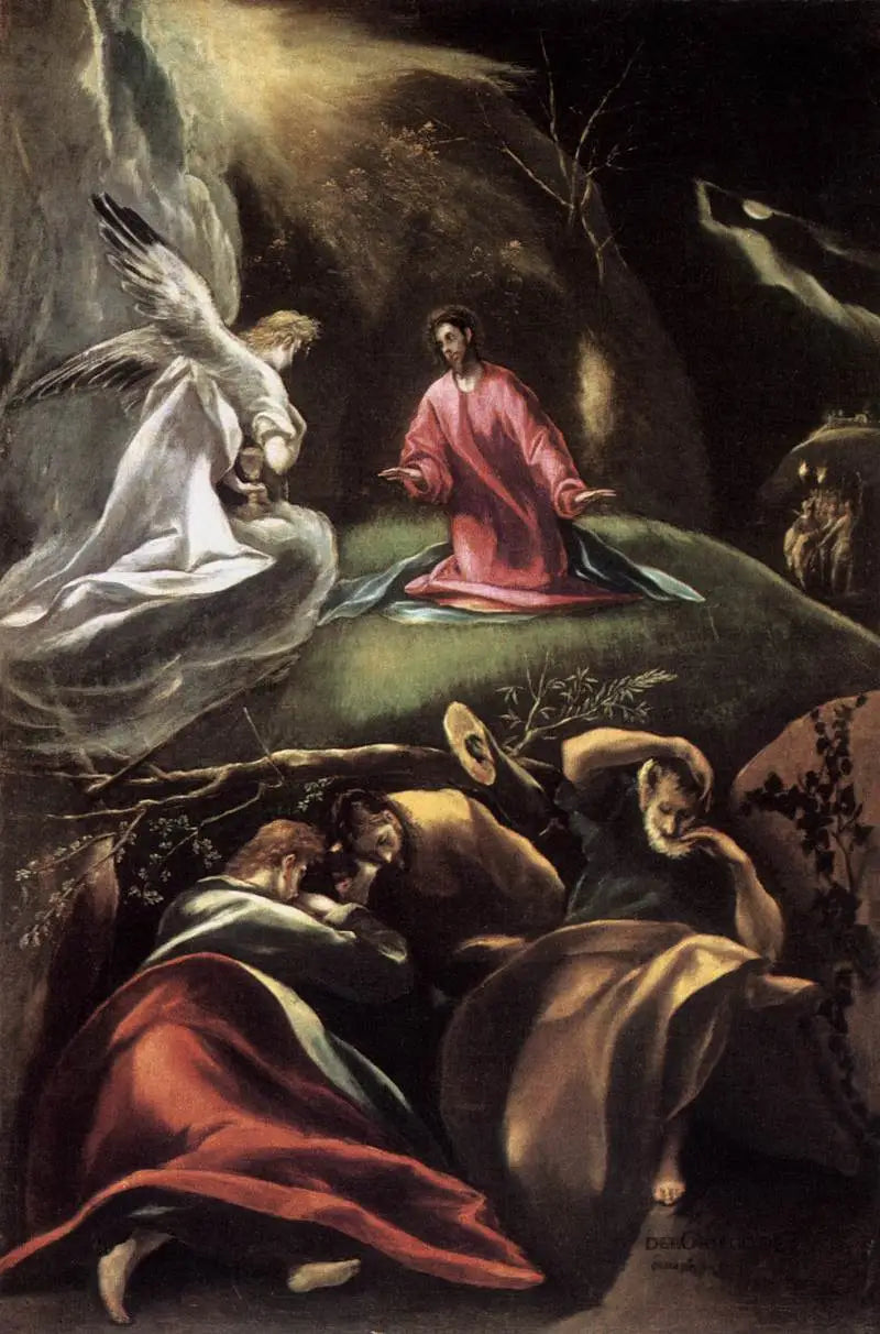 The Agony in the Garden of Olives - El Greco