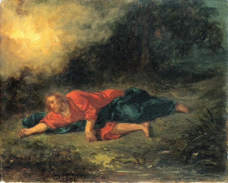 The Agony in the Garden - Eugène Delacroix