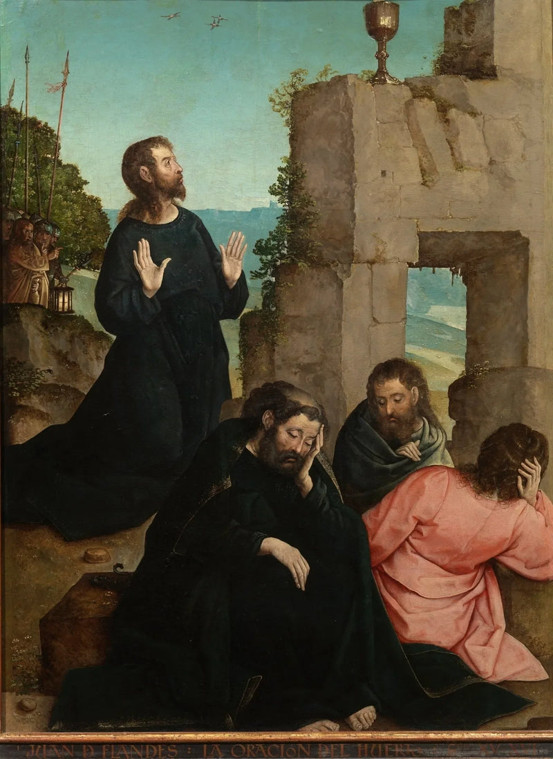 The Agony in the Garden - Juan de Flandes
