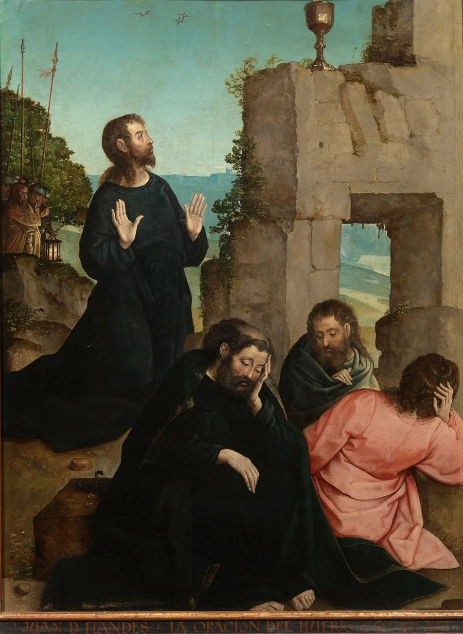 The Agony in the Garden - Juan de Flandes