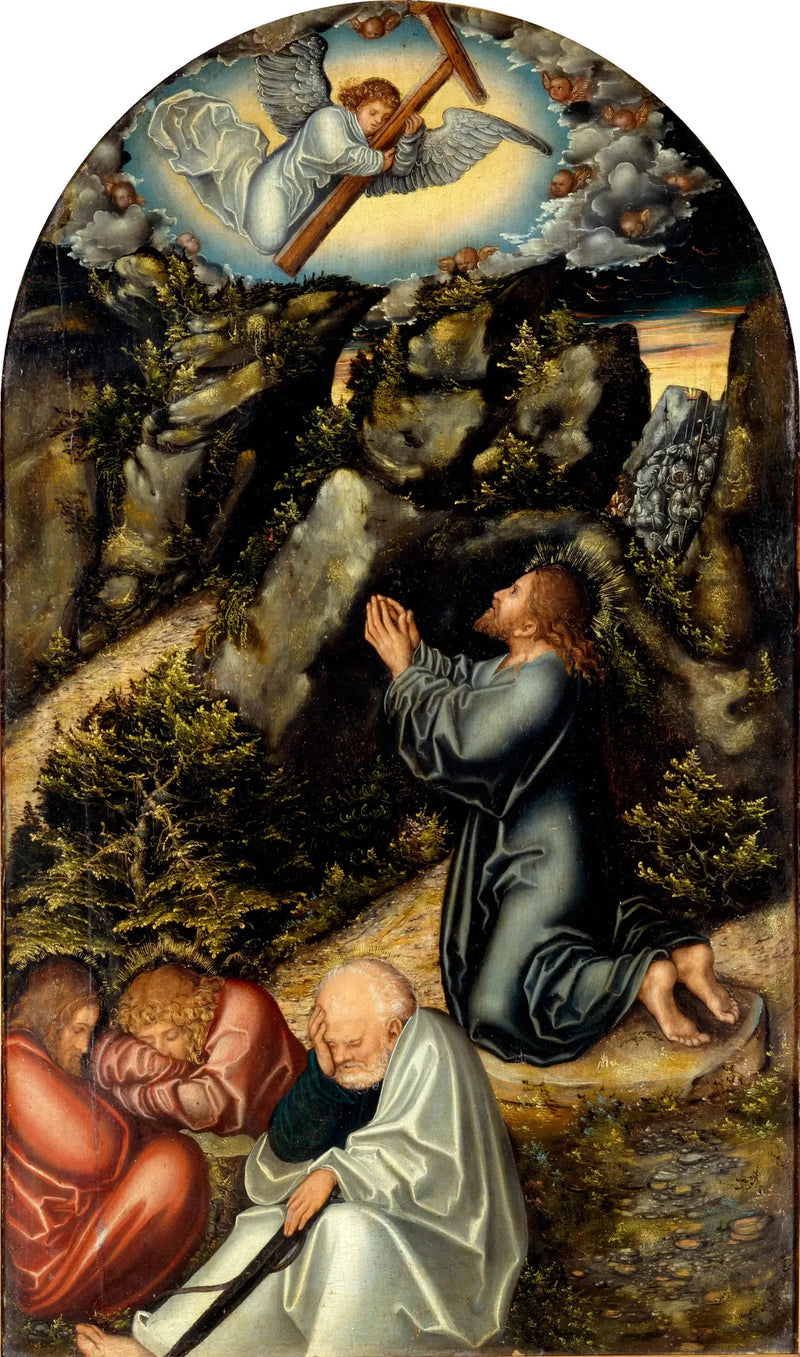 The Agony in the Garden - Lucas Cranach the Elder