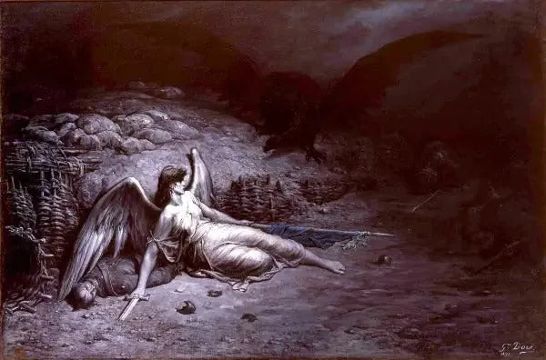 The Black Eagle of Prussia - Gustave Doré