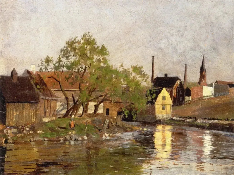The Akerselva - Edvard Munch