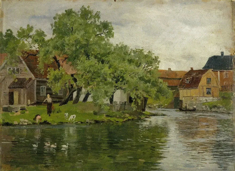 The Akerselva - Edvard Munch