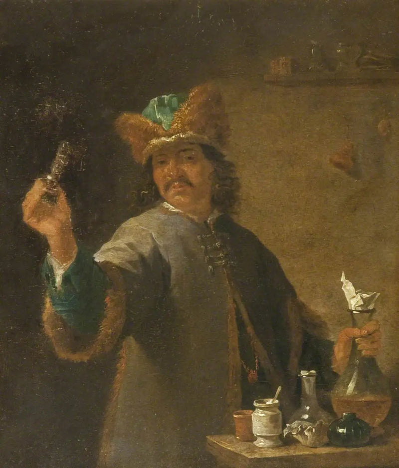 The Alchemist - David Teniers the Younger