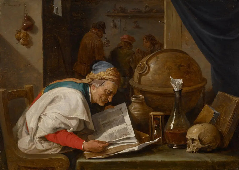 The Alchemist - David Teniers the Younger