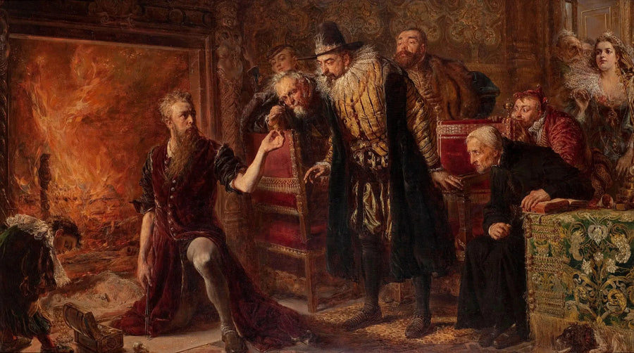 The Alchemist Sendivogius - Jan Matejko
