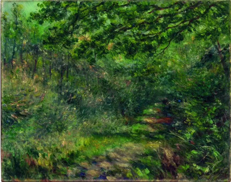 The Path in the Woods - Pierre-Auguste Renoir