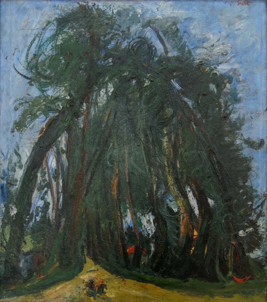 The Tree-lined Avenue - Chaim Soutine