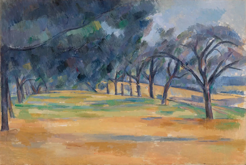 The Avenue of Marines - Paul Cézanne