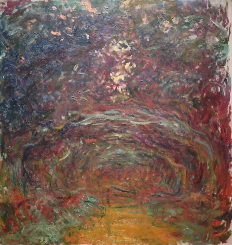 The Rose Path - Claude Monet