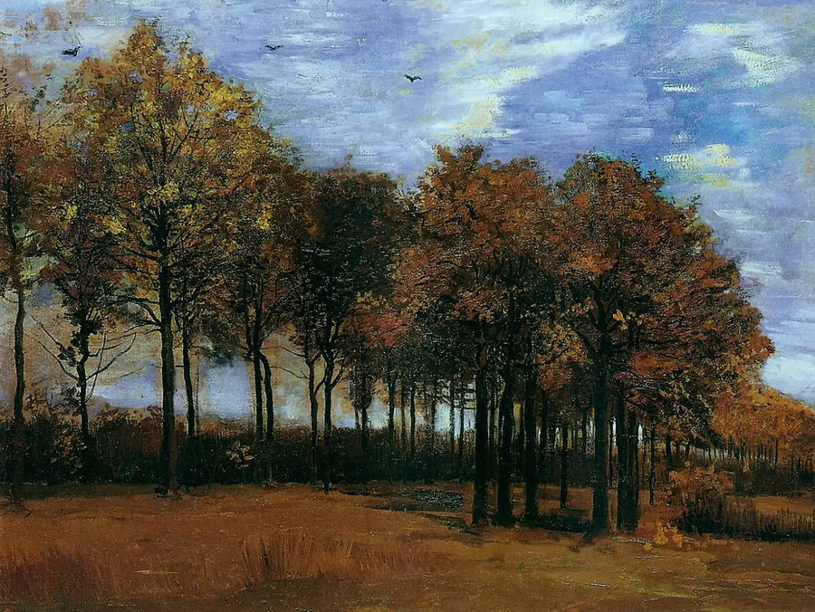 The Avenue in Autumn - Vincent van Gogh