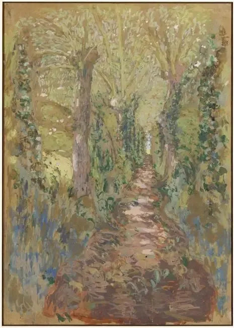 The Alley in the Woods, Amfreville - Édouard Vuillard