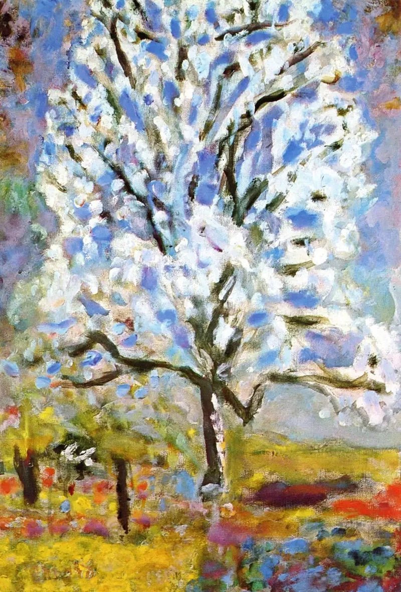 The Almond Tree in Bloom - Pierre Bonnard