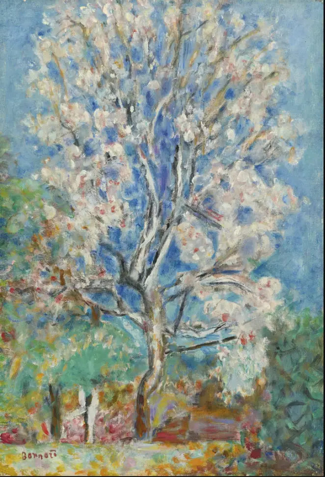 L'Amandier en fleurs - Pierre Bonnard image 1 reproduction de peinture à l’huile