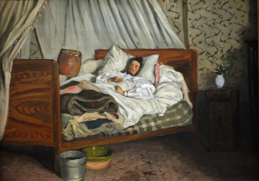 The Improvised Ambulance - Frédéric Bazille