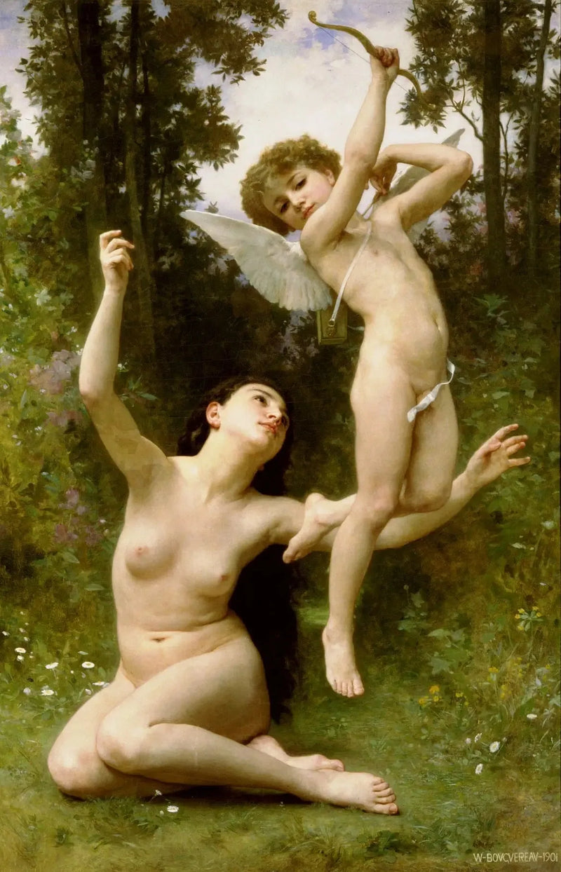Love Takes Flight - Bouguereau