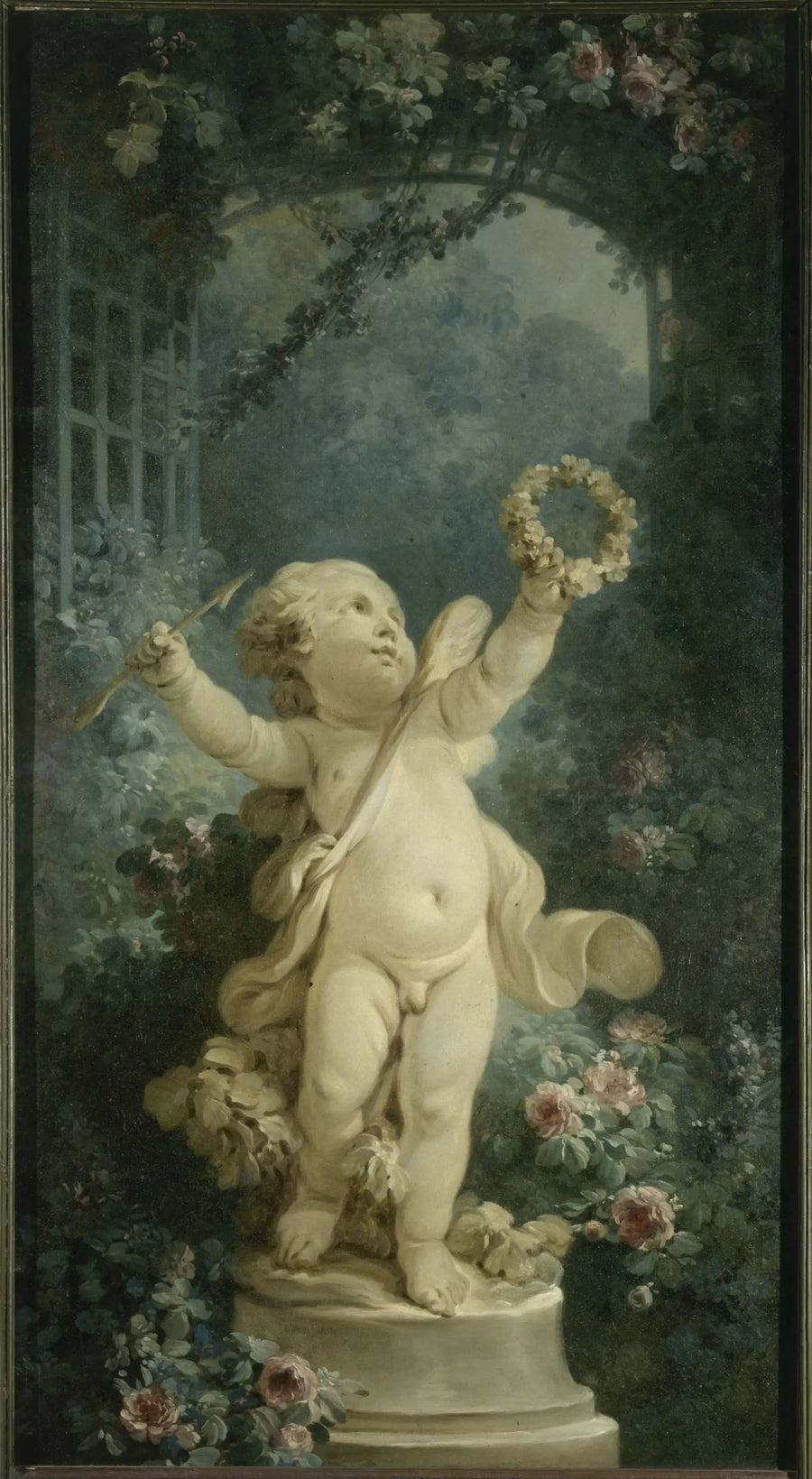 The Triumphant Love - Jean-Honoré Fragonard