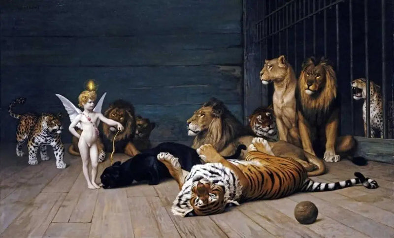 Love Conquering, Whoever You Are, Voice Your Master - Jean-Léon Gérôme