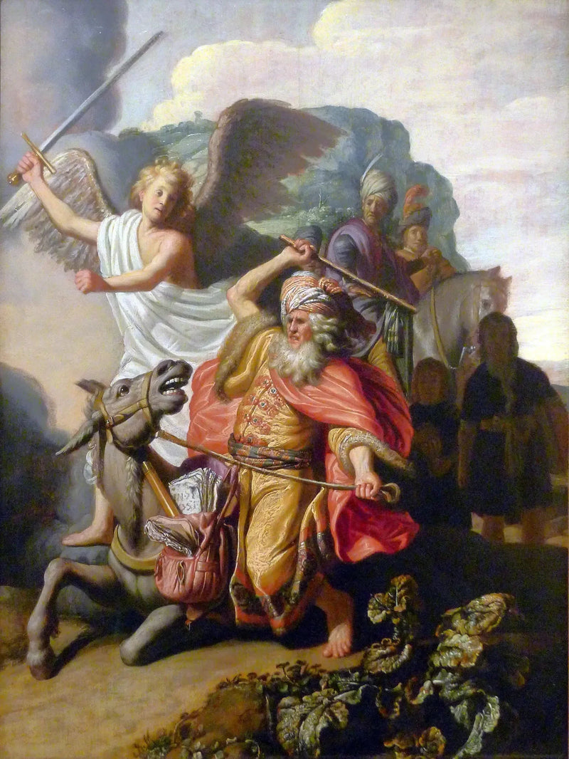 Balaam's Donkey - Rembrandt