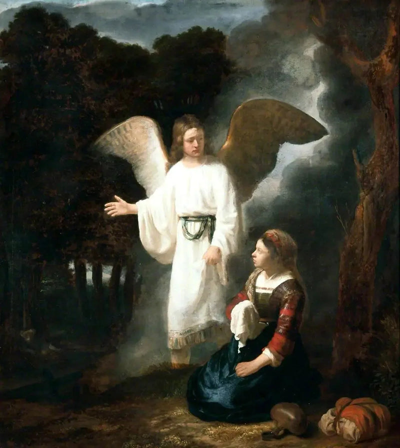 The Angel Appearing to Hagar - Rembrandt