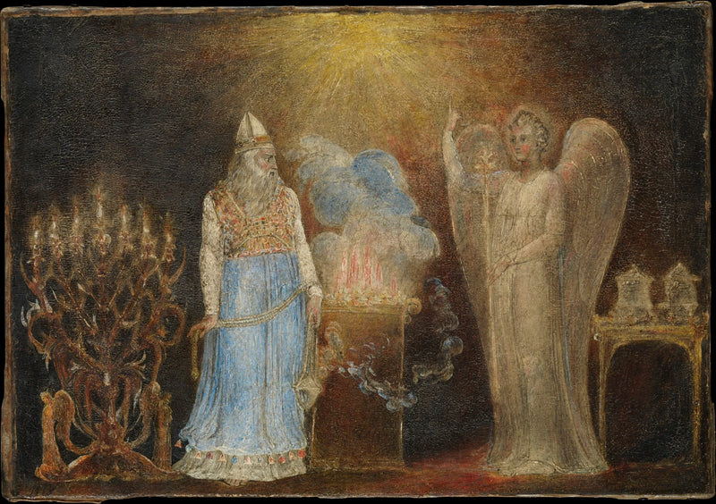 The Angel Appearing to Zechariah - William Blake