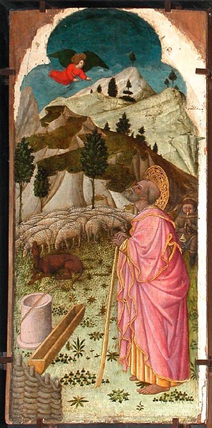 The Angel appears to Joachim - Giovanni Francesco da Rimini