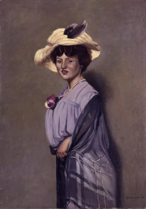 The Englishwoman - Félix Vallotton