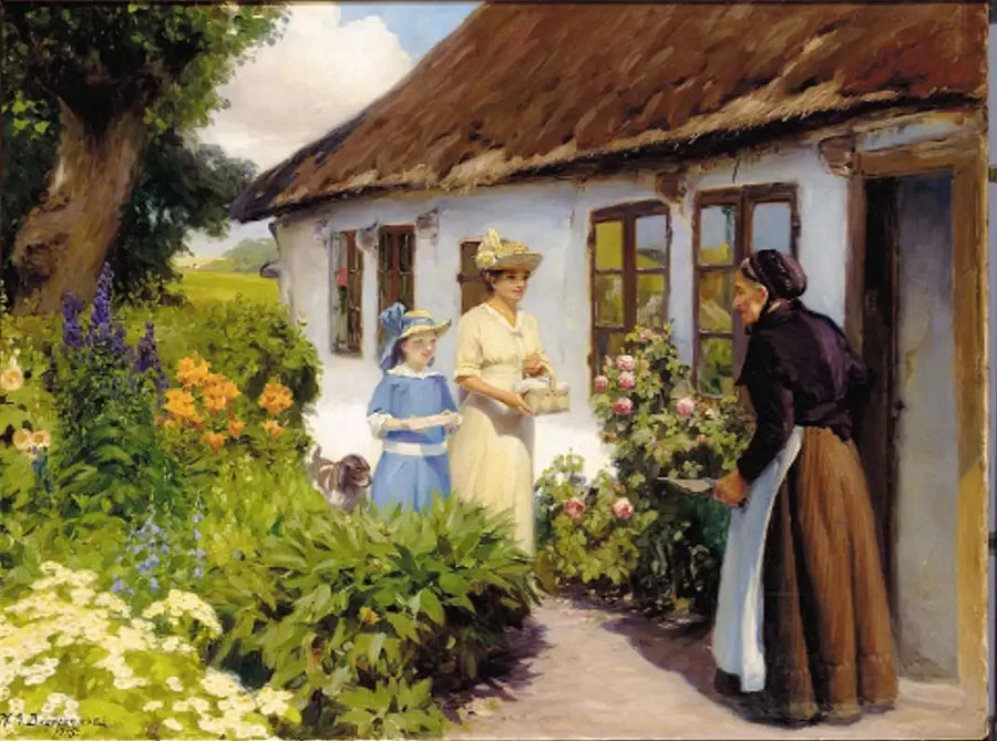 Old Line's Anniversary. - H. A. Brendekilde