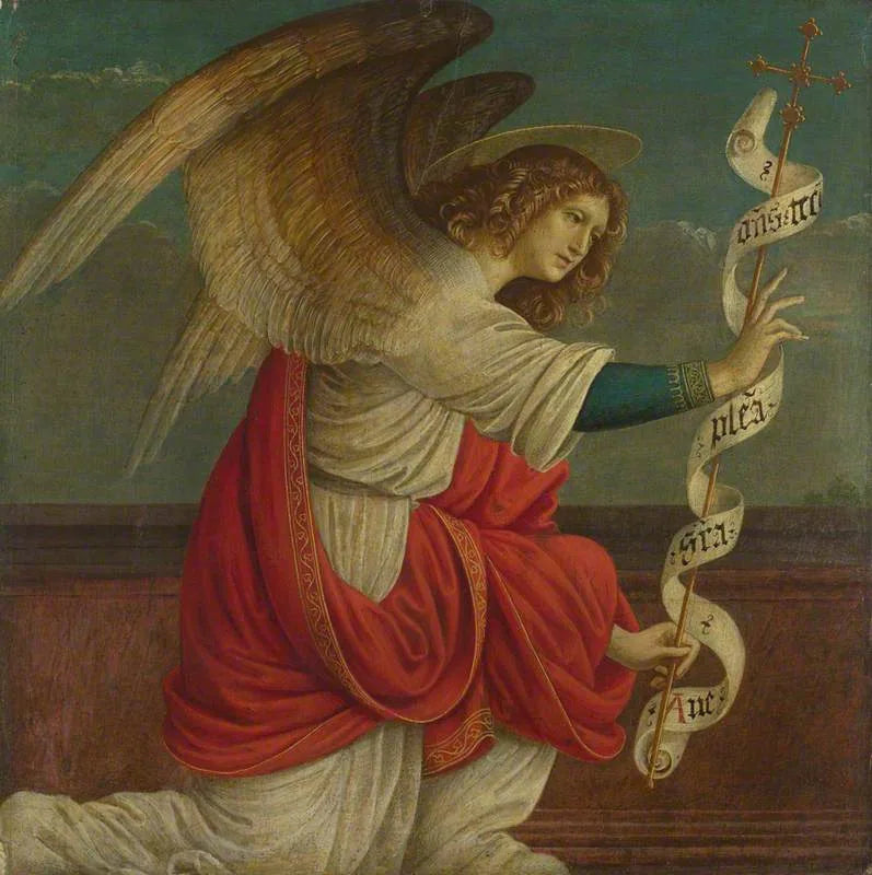 The Annunciation: The Angel Gabriel - Gaudenzio Ferrari