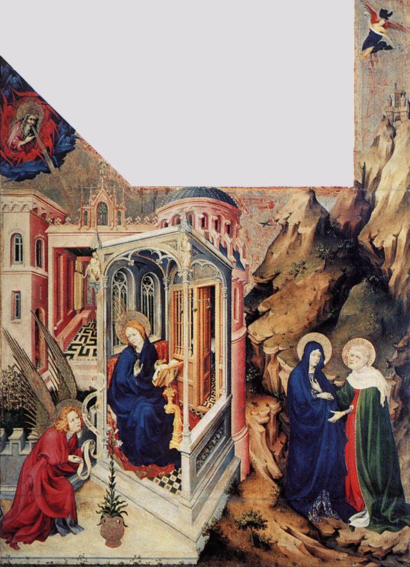 The Annunciation and the Visitation - Melchior Broederlam