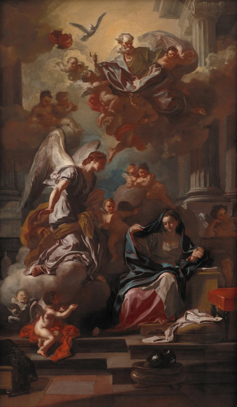 The Annunciation - Francesco Solimena
