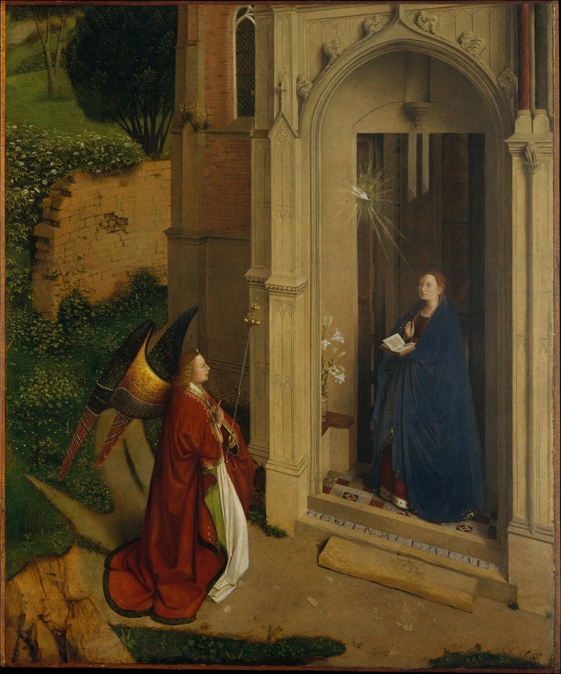 The Annunciation Friedsam - Petrus Christus