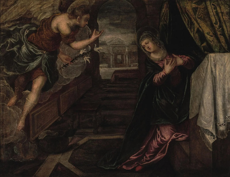 The Annunciation - Jacopo Tintoretto