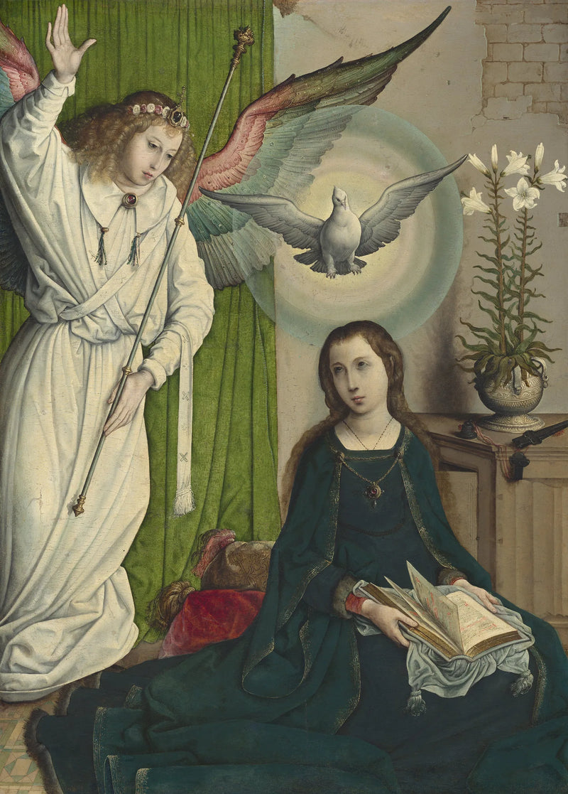 The Annunciation - Juan de Flandes