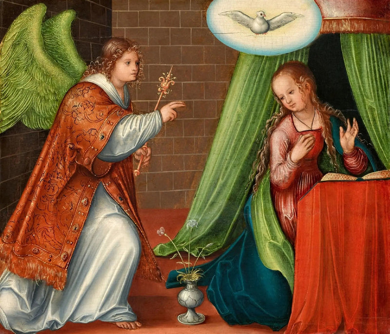 The Annunciation - Lucas Cranach the Elder