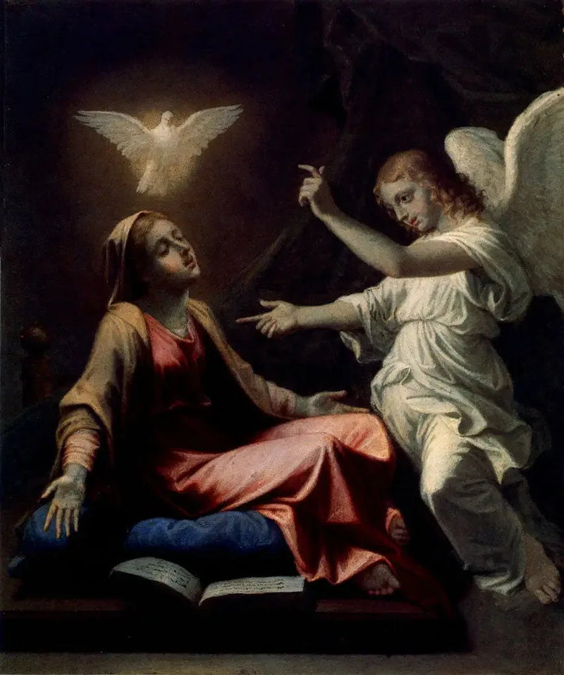 The Annunciation - Nicolas Poussin