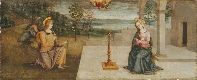 The Annunciation - Pietro Perugino
